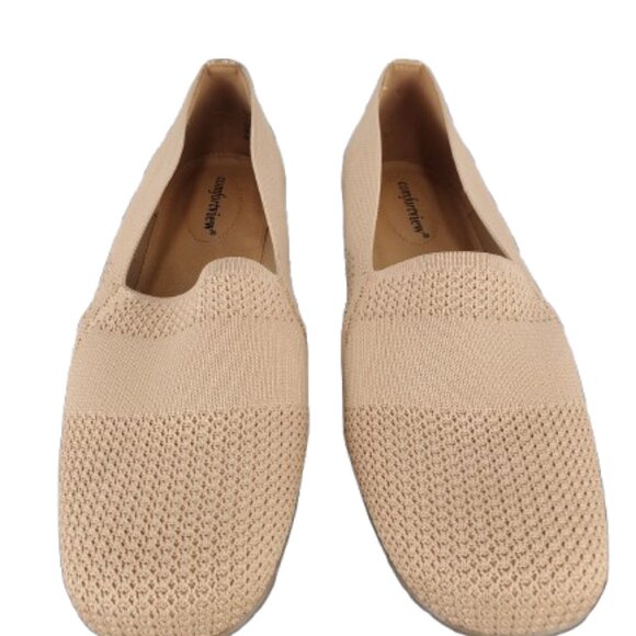 Comfortview women's tan slip on shoes size 11M - Picture 1 of 4